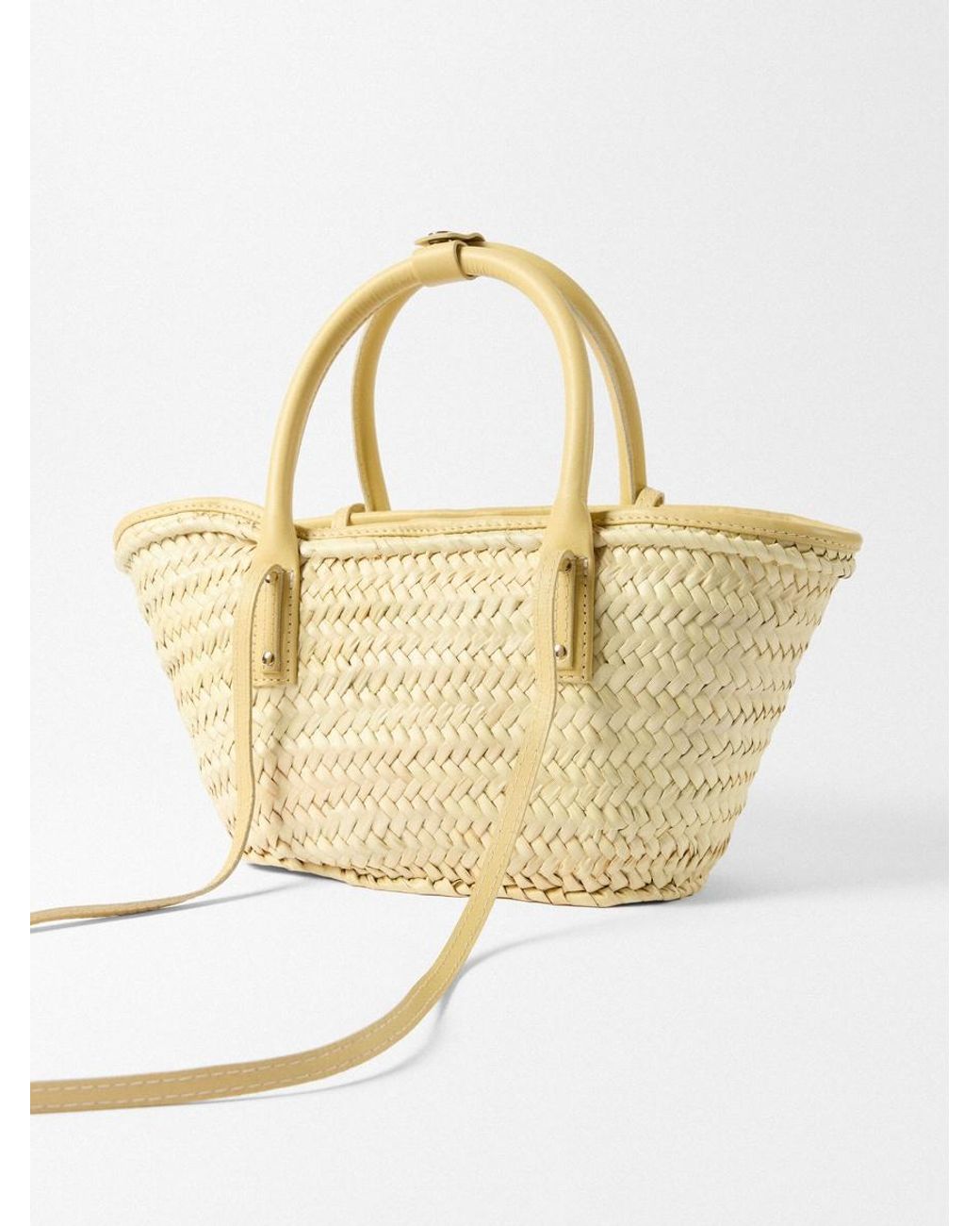 Jacquemus Metallic The Small Soli Basket