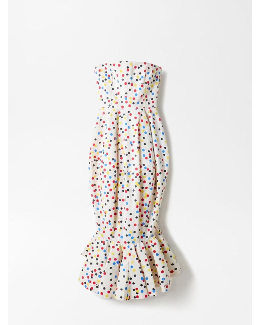 Jacquemus White The Confettis Dress