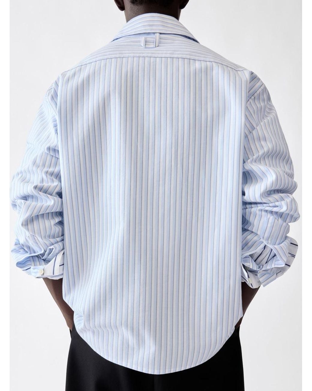 Jacquemus Blue The Flash Shirt