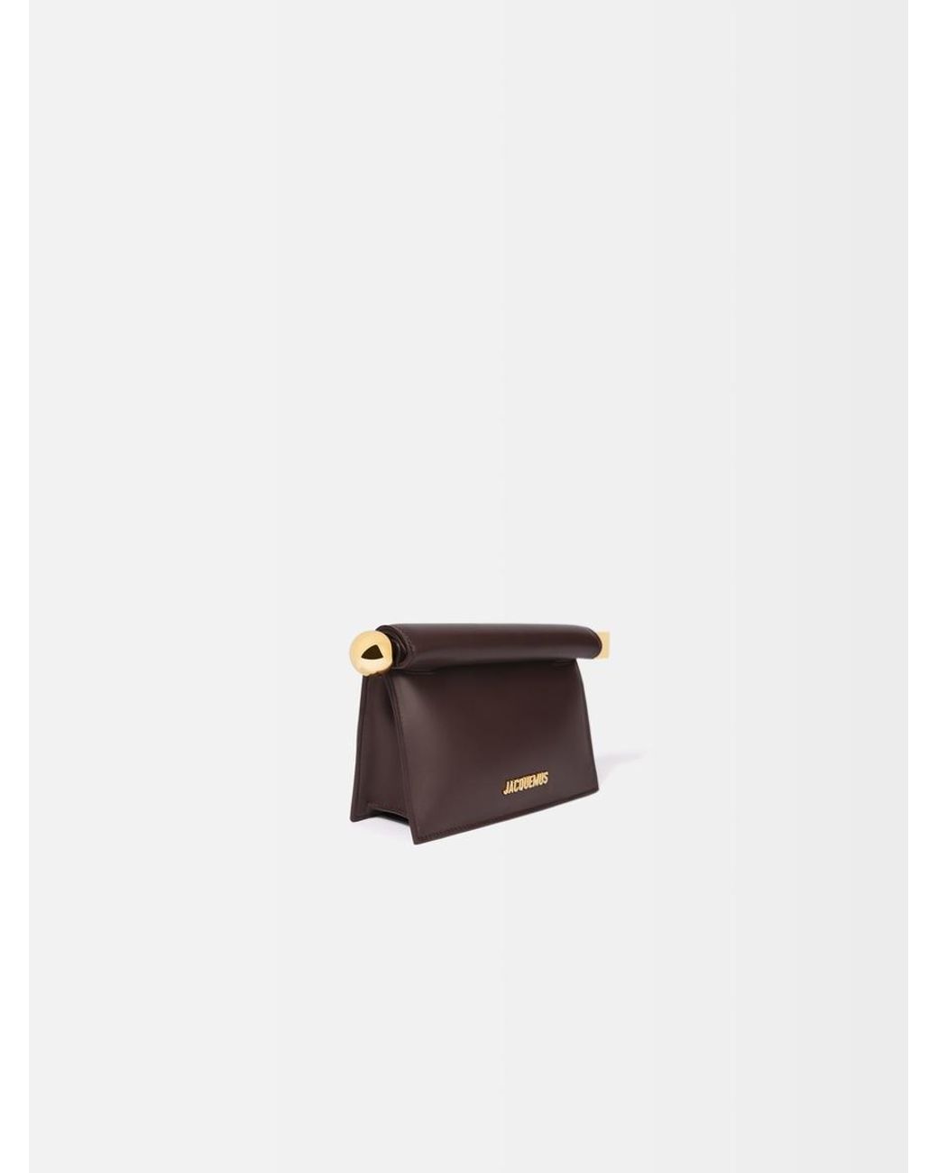 Jacquemus White The Small Rond Carré Clutch