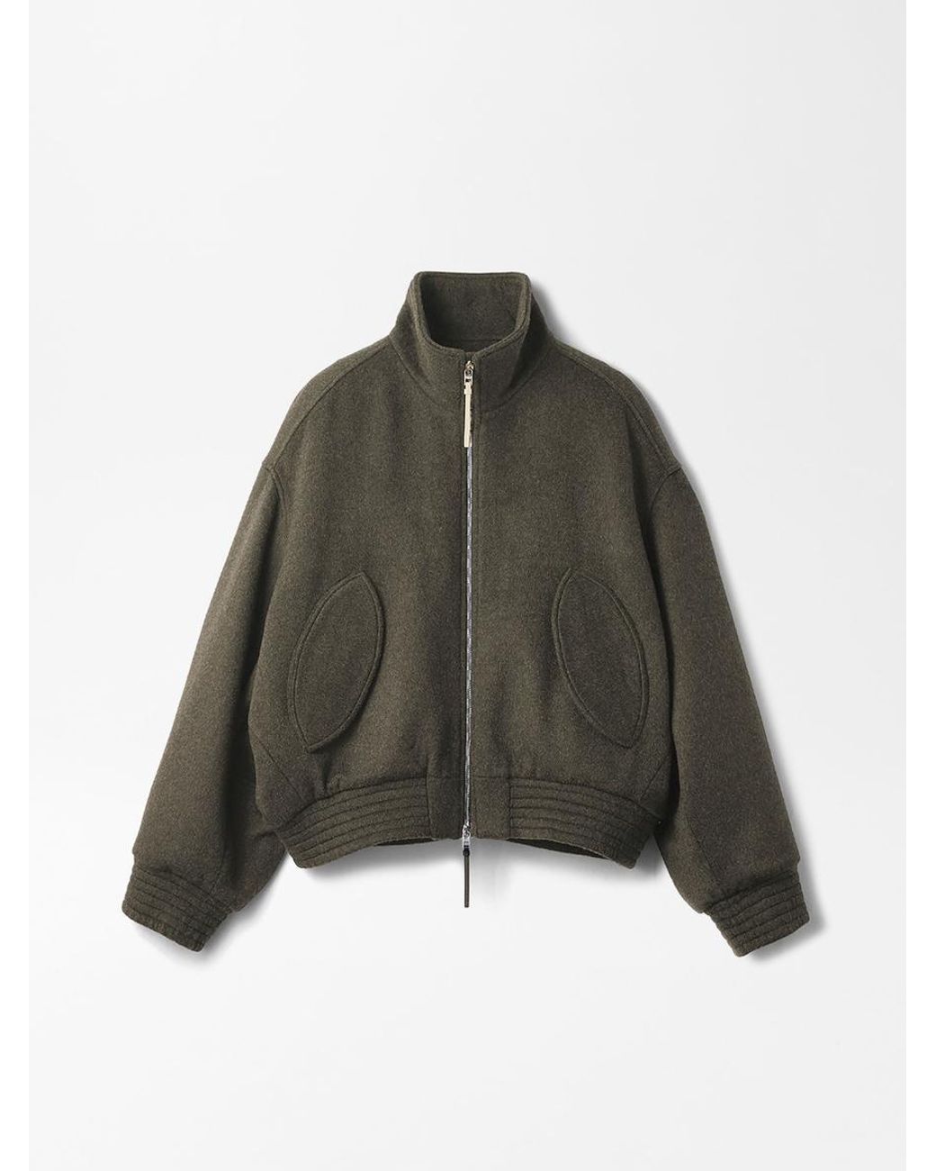 Jacquemus Green Die Losange Bomberjacke for men