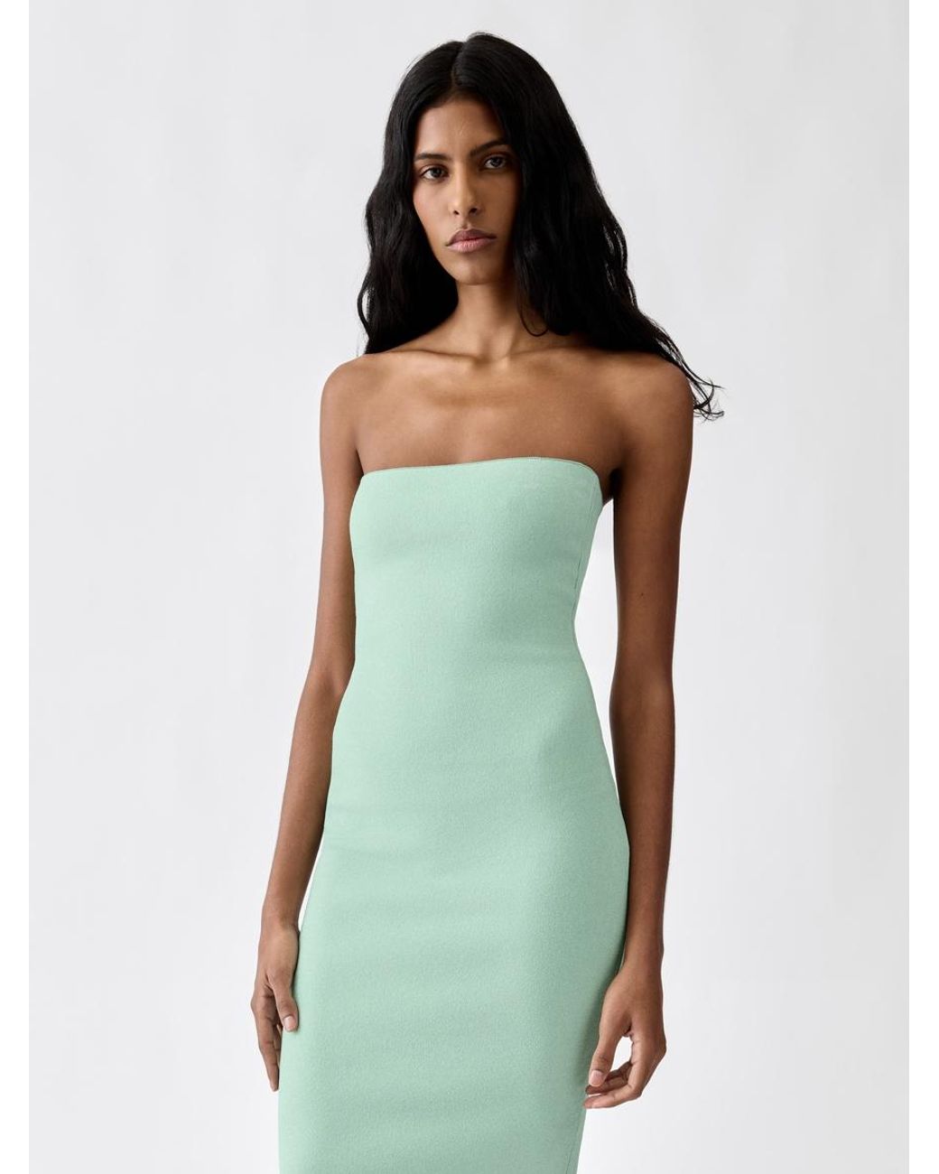Jacquemus Green The Sera Knit Dress