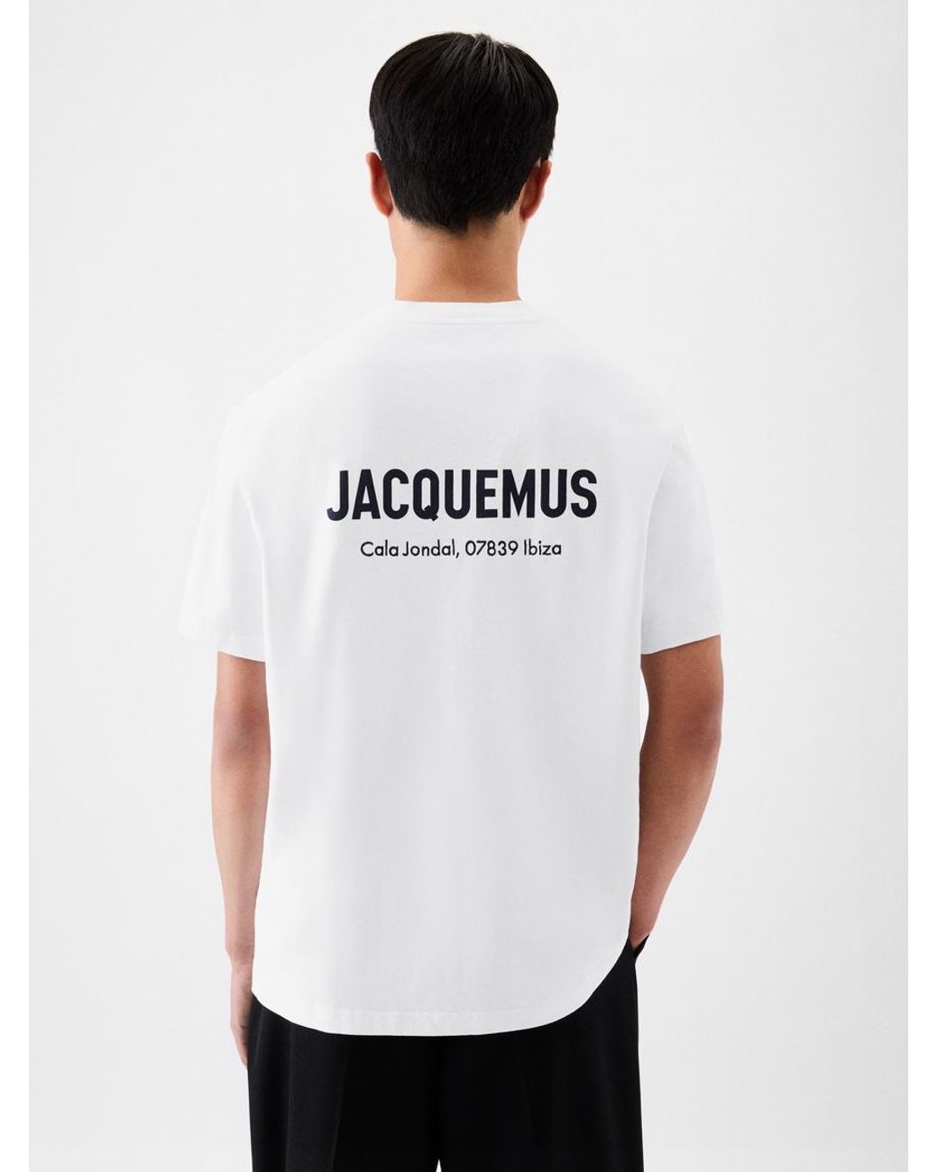 jacquemus リボン Tシャツ ホワイト Jacquemus Bow-detail T-shirt in White | Lyst