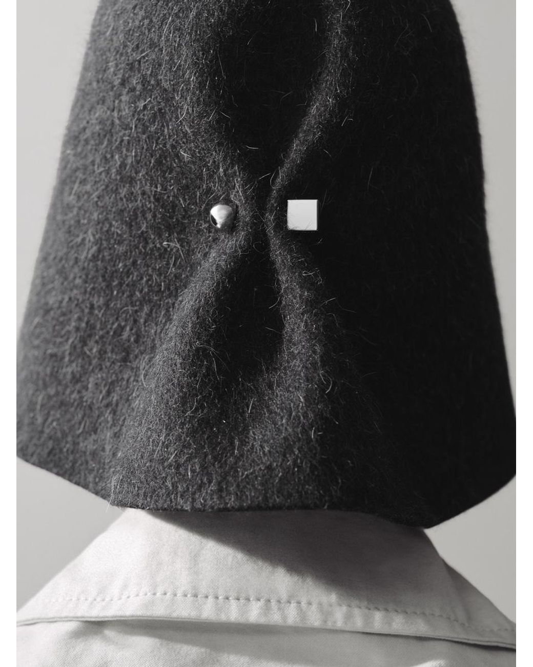 Jacquemus Black The Cloche Hat