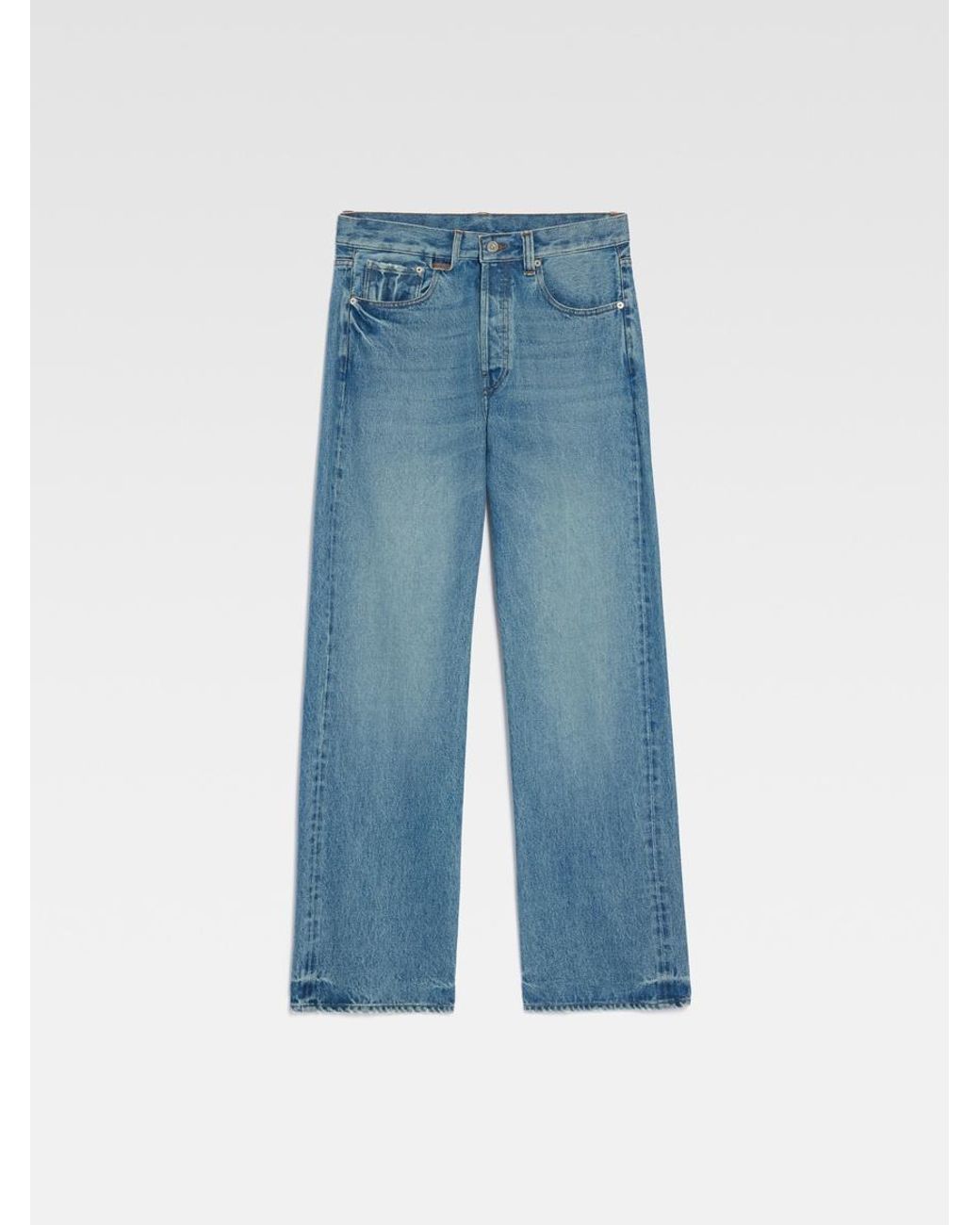 Jacquemus Blue The Straight De-Nîmes Denim Pants for men