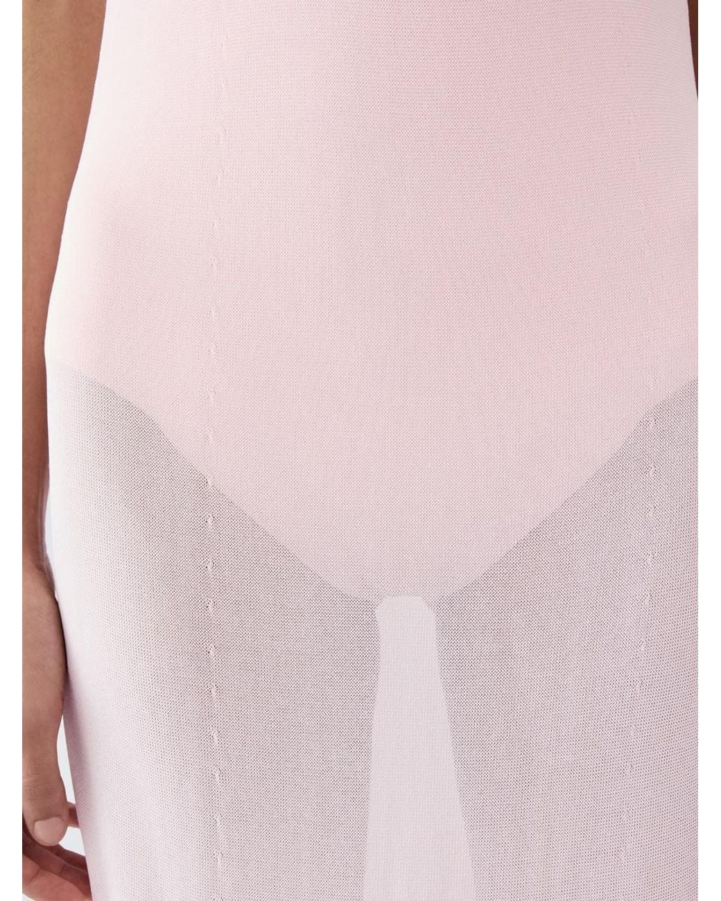 Jacquemus Pink The Nodo Dress