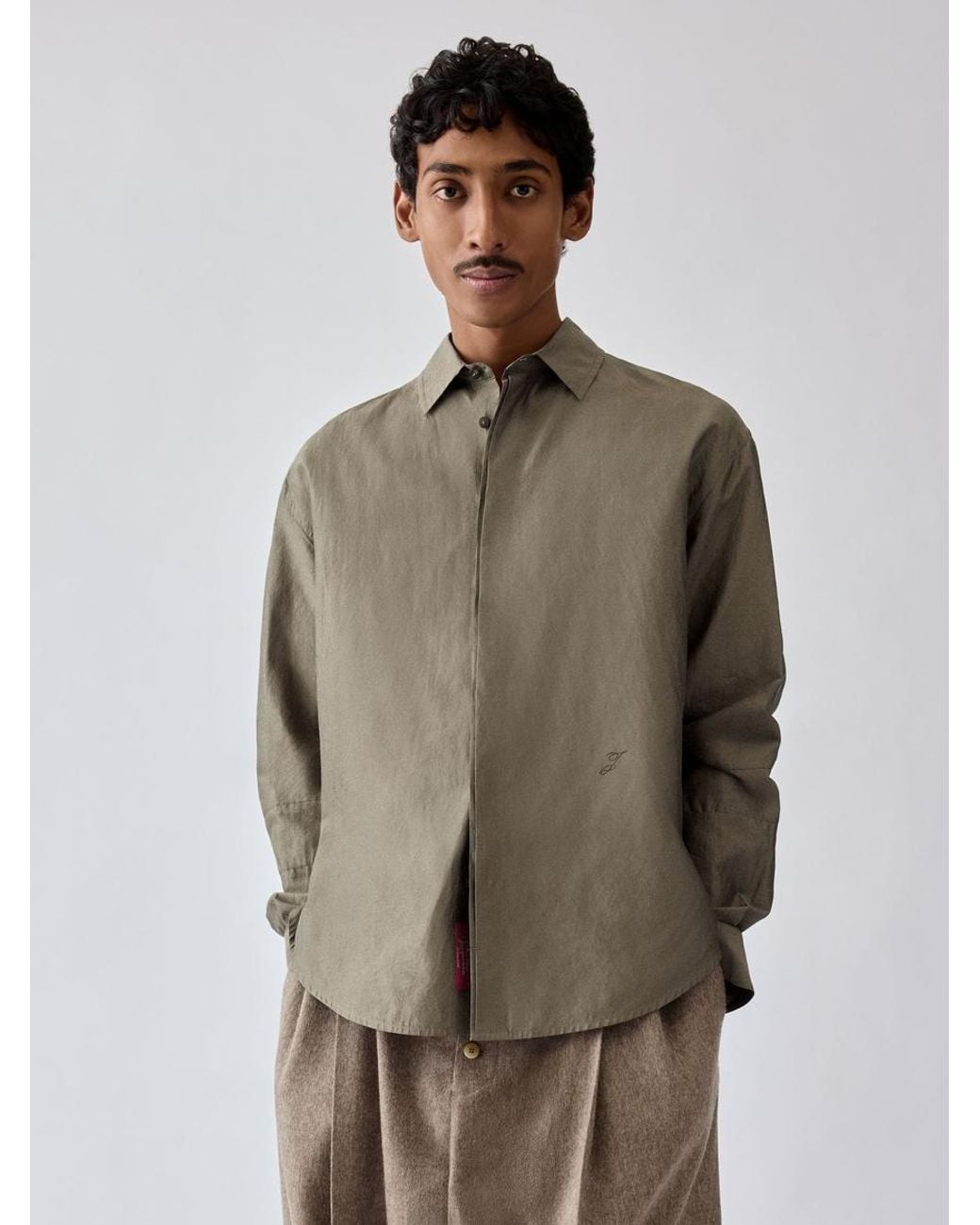 Jacquemus Multicolor Das Simon Langarmhemd