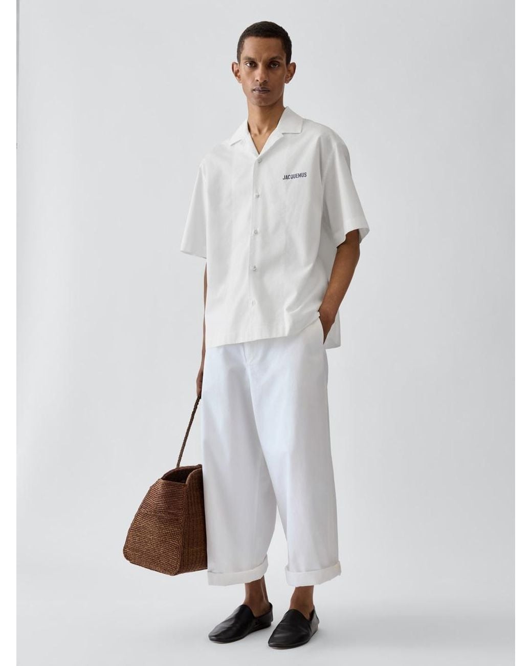 Jacquemus White The Jean Shirt