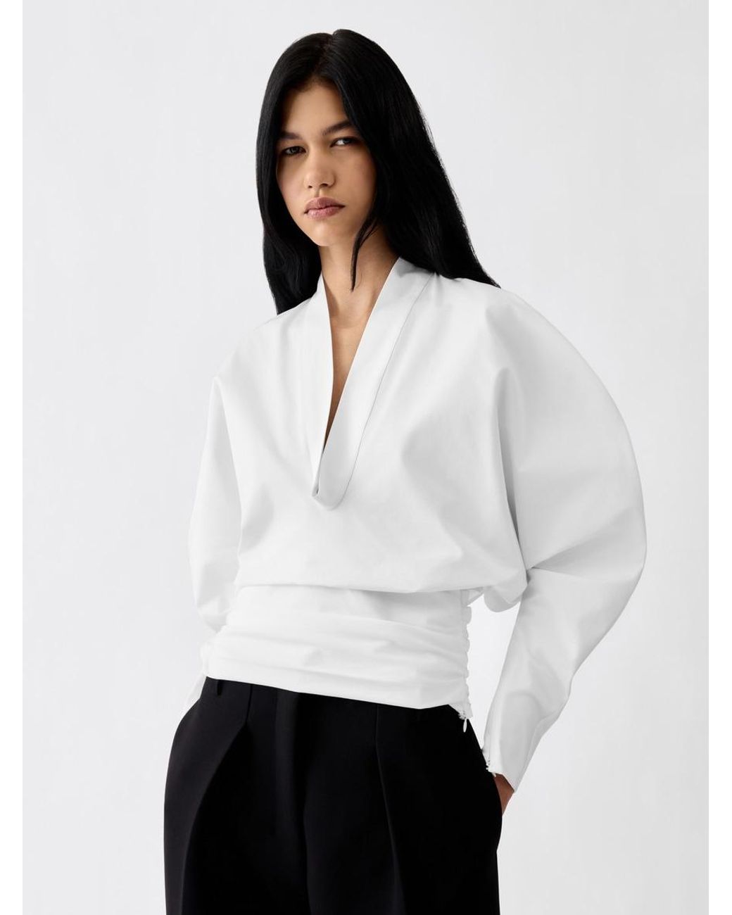 Jacquemus White Die Colombe Bluse