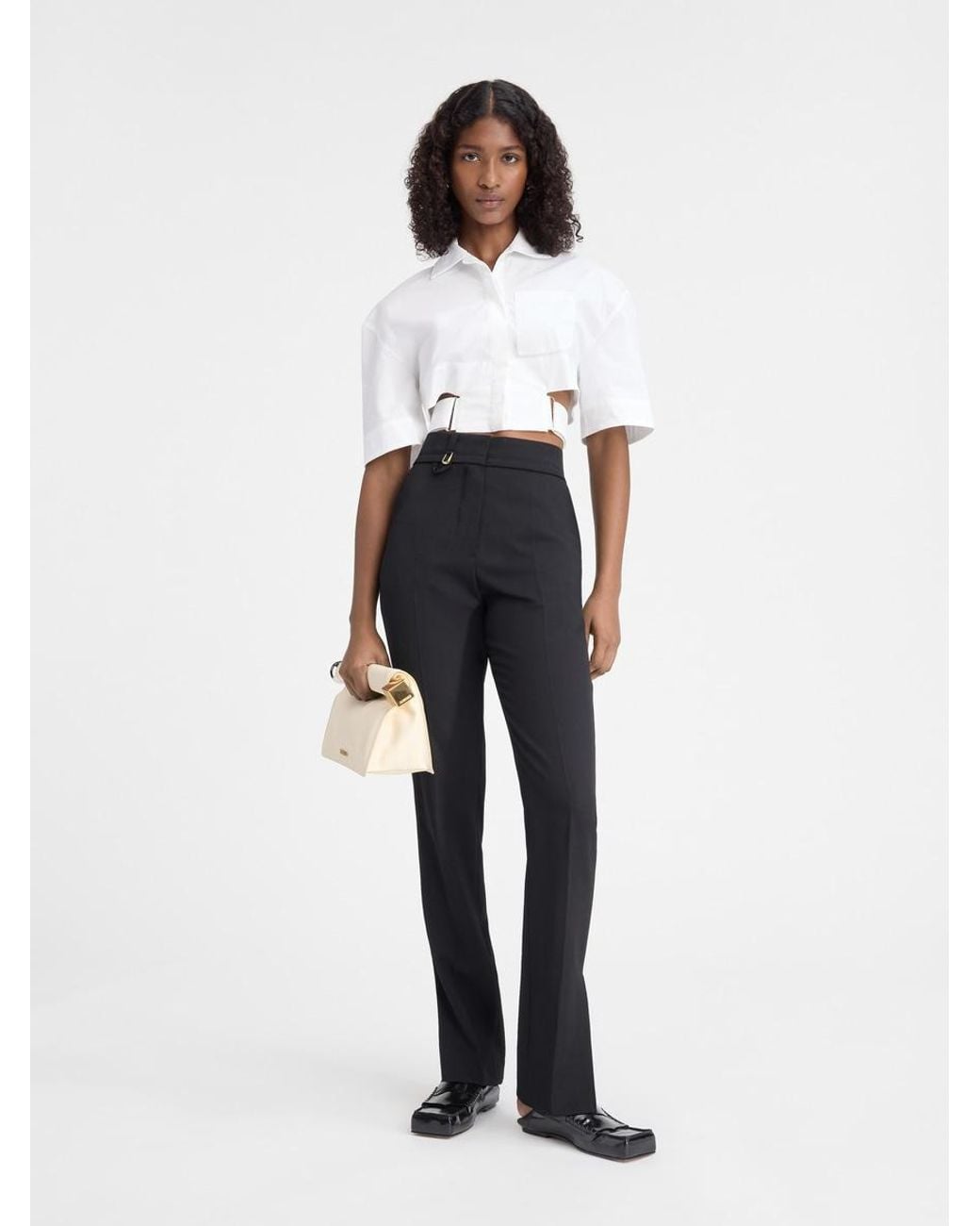 Jacquemus White The Tibau Pants