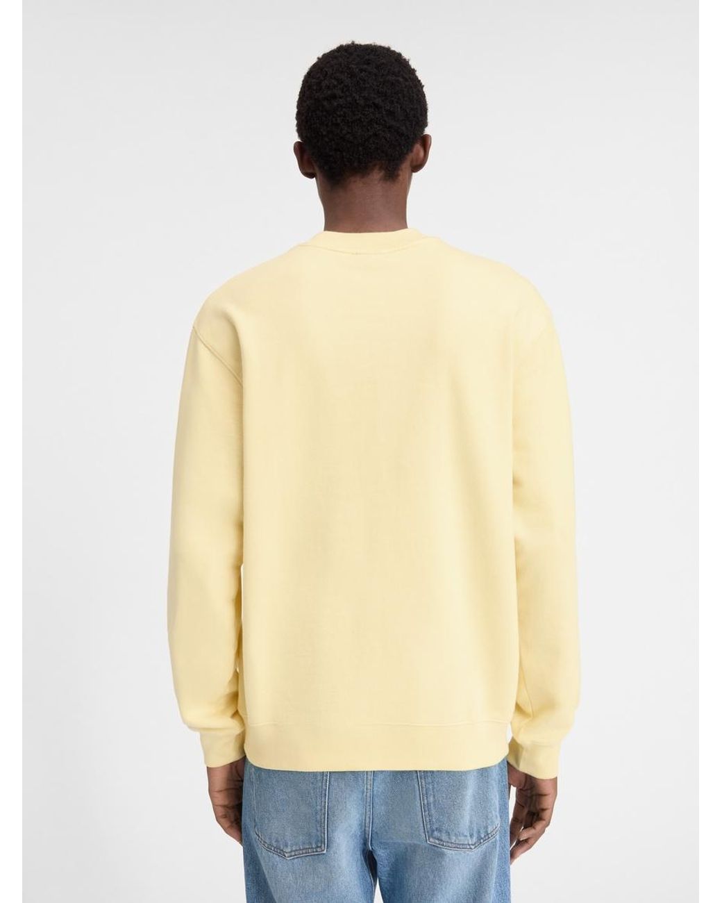 Jacquemus Yellow Sweatshirt With Logo