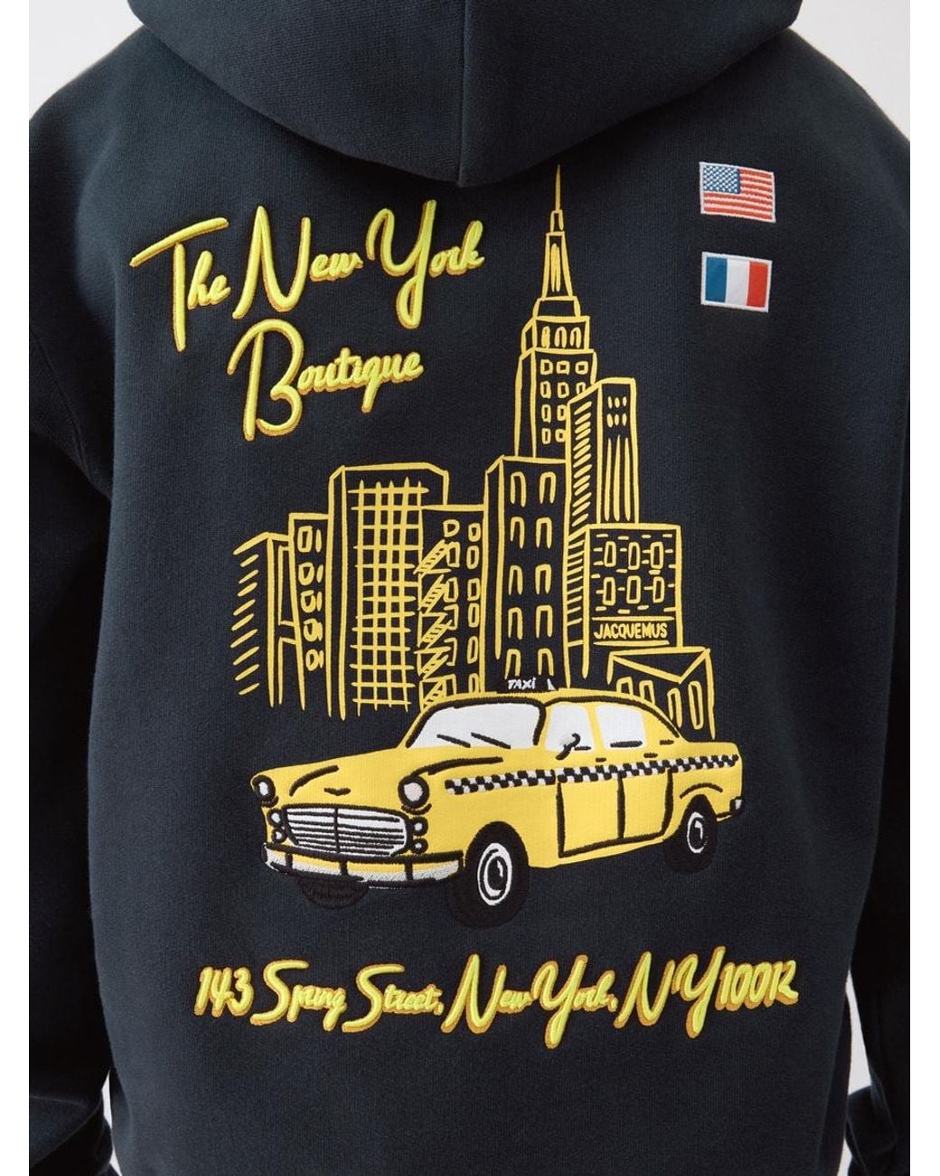 Jacquemus Blue The Nyc Cab Hoodie