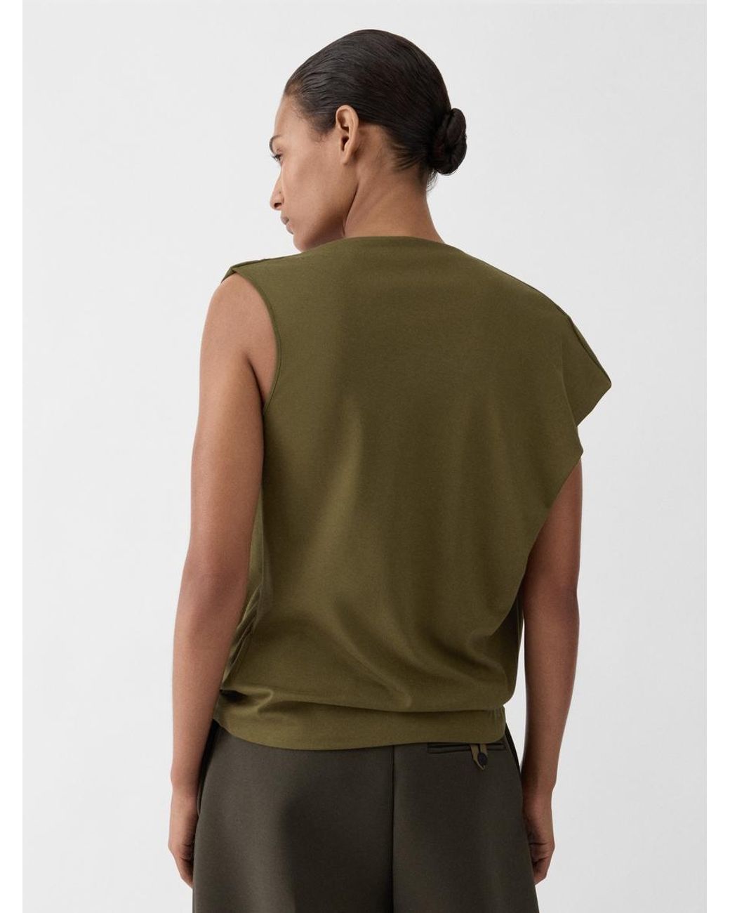 Jacquemus Green The Drap Top