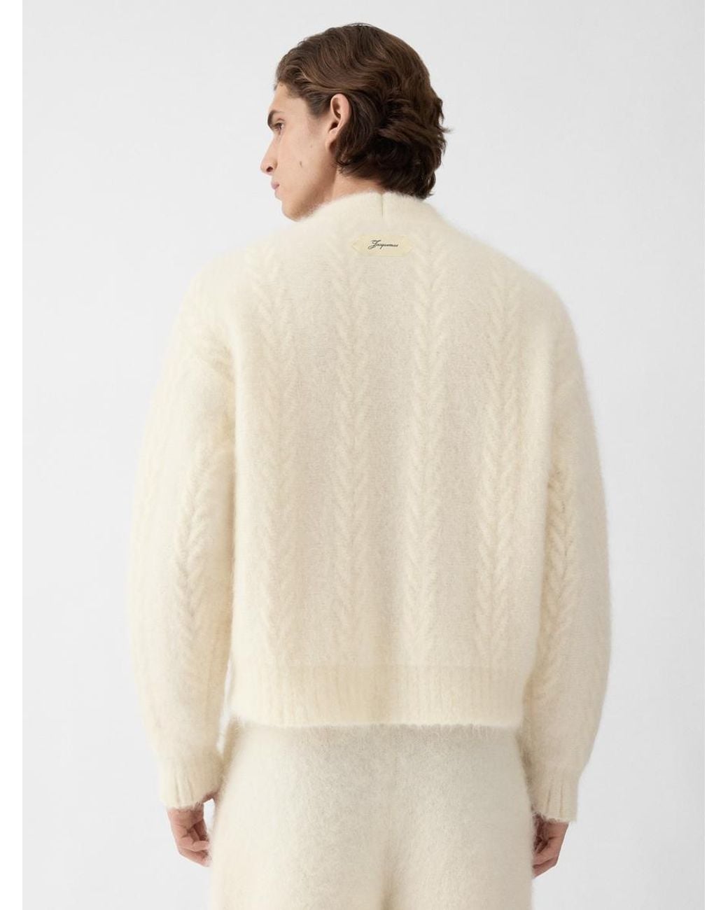 Jacquemus Natural The Nuvola Cardigan