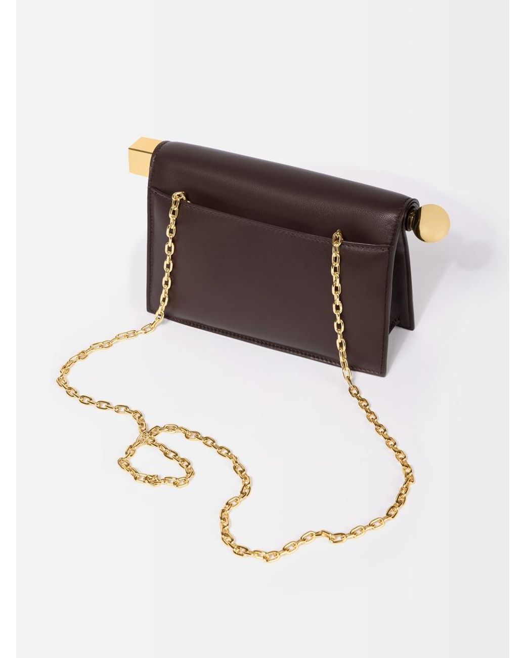 Jacquemus White The Small Rond Carré Clutch