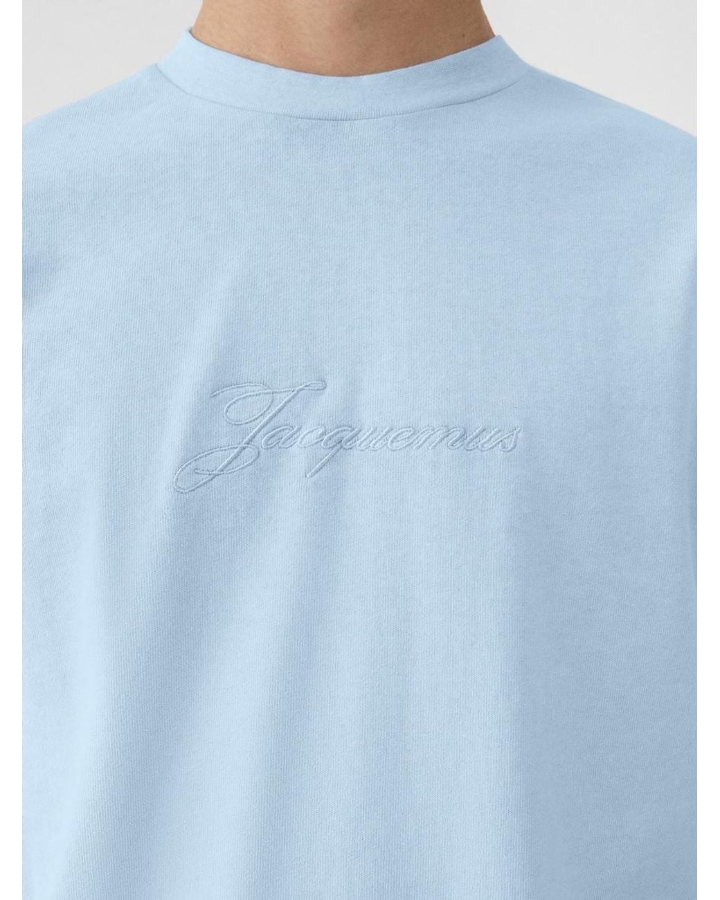 Jacquemus Blue The Pigfor Mento T-Shirt