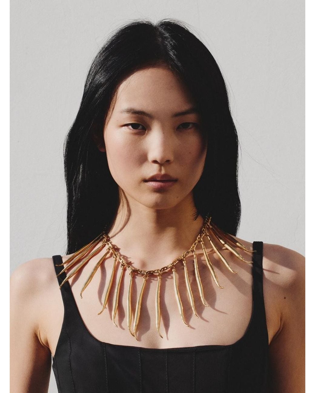 Collana Haricots di Jacquemus in White