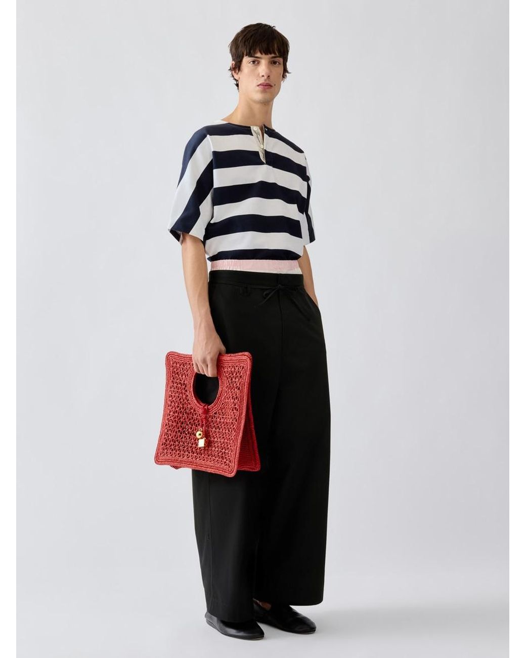 Jacquemus White The Marin Pants for men