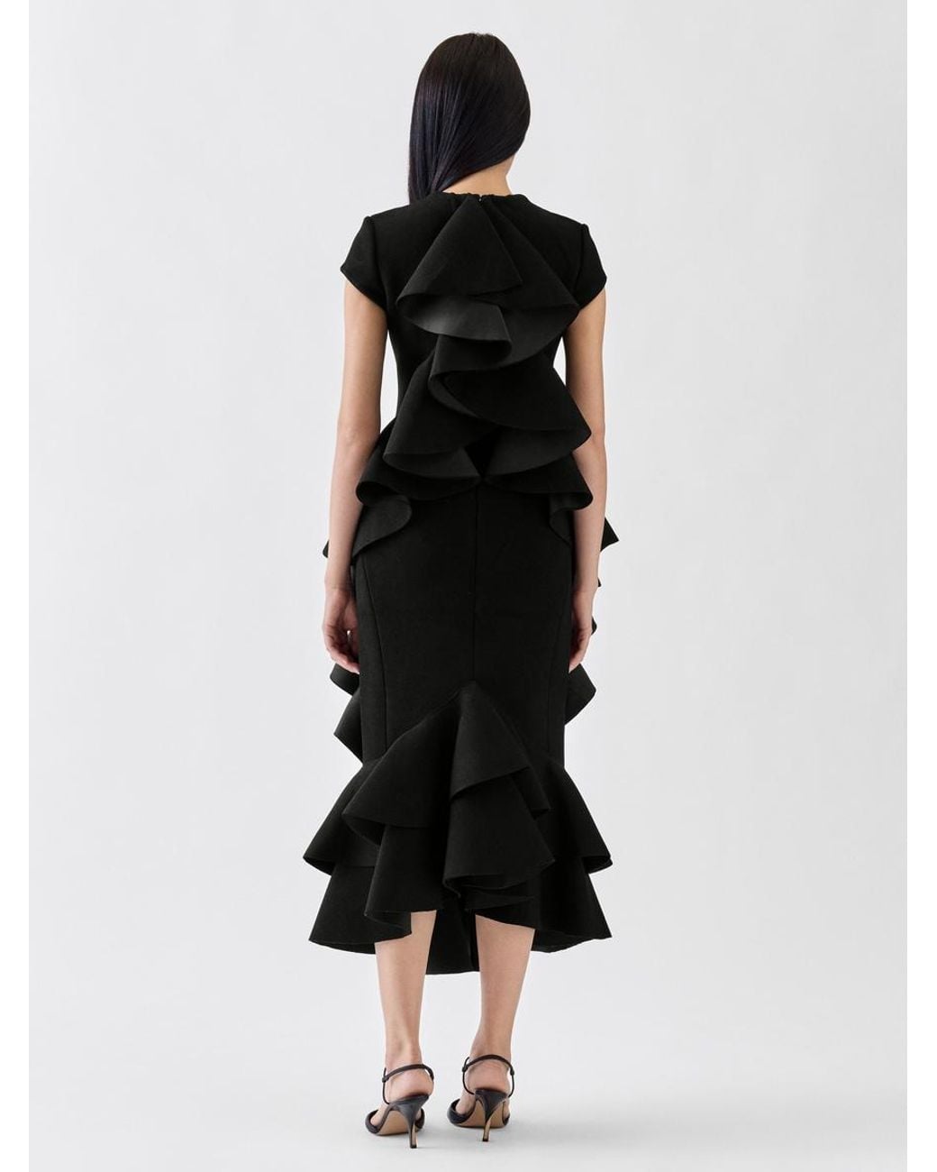Jacquemus Black The Poisson Knit Dress