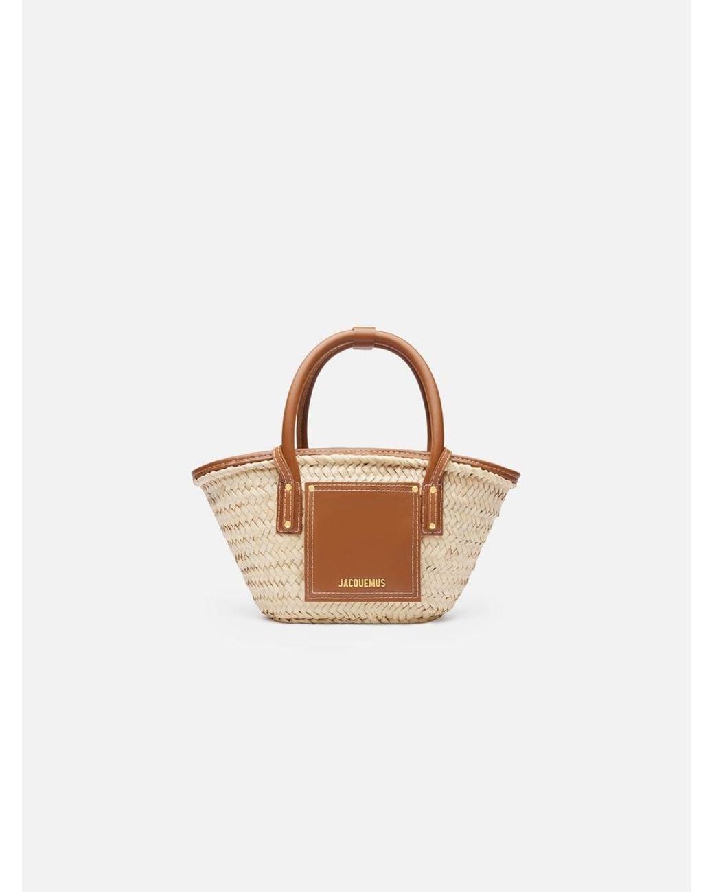 Jacquemus White The Small Soli Basket