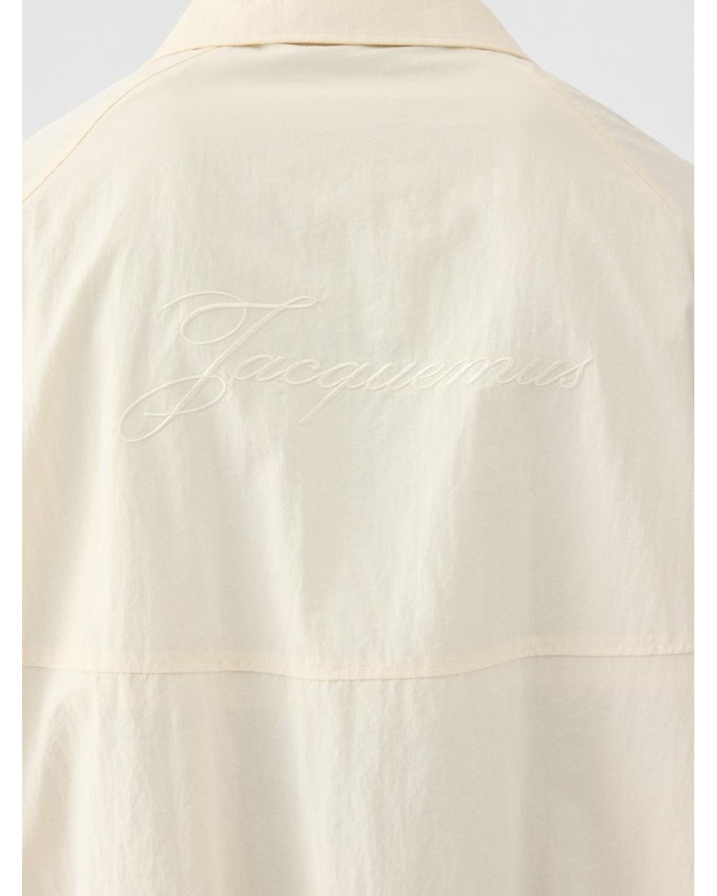 Jacquemus White The Windbreaker