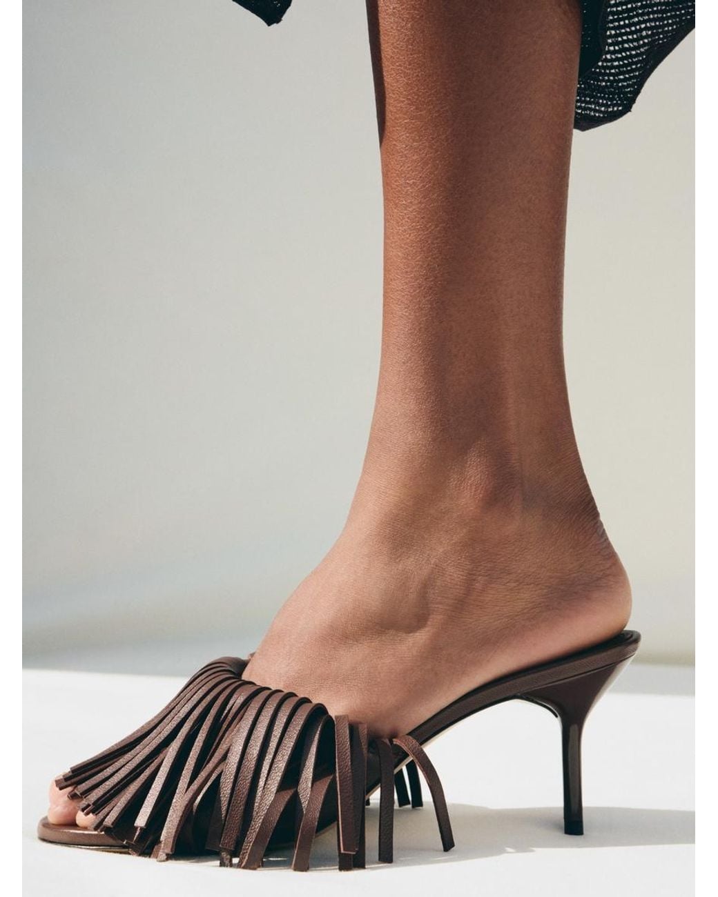 Jacquemus Brown The Cubisto Mules
