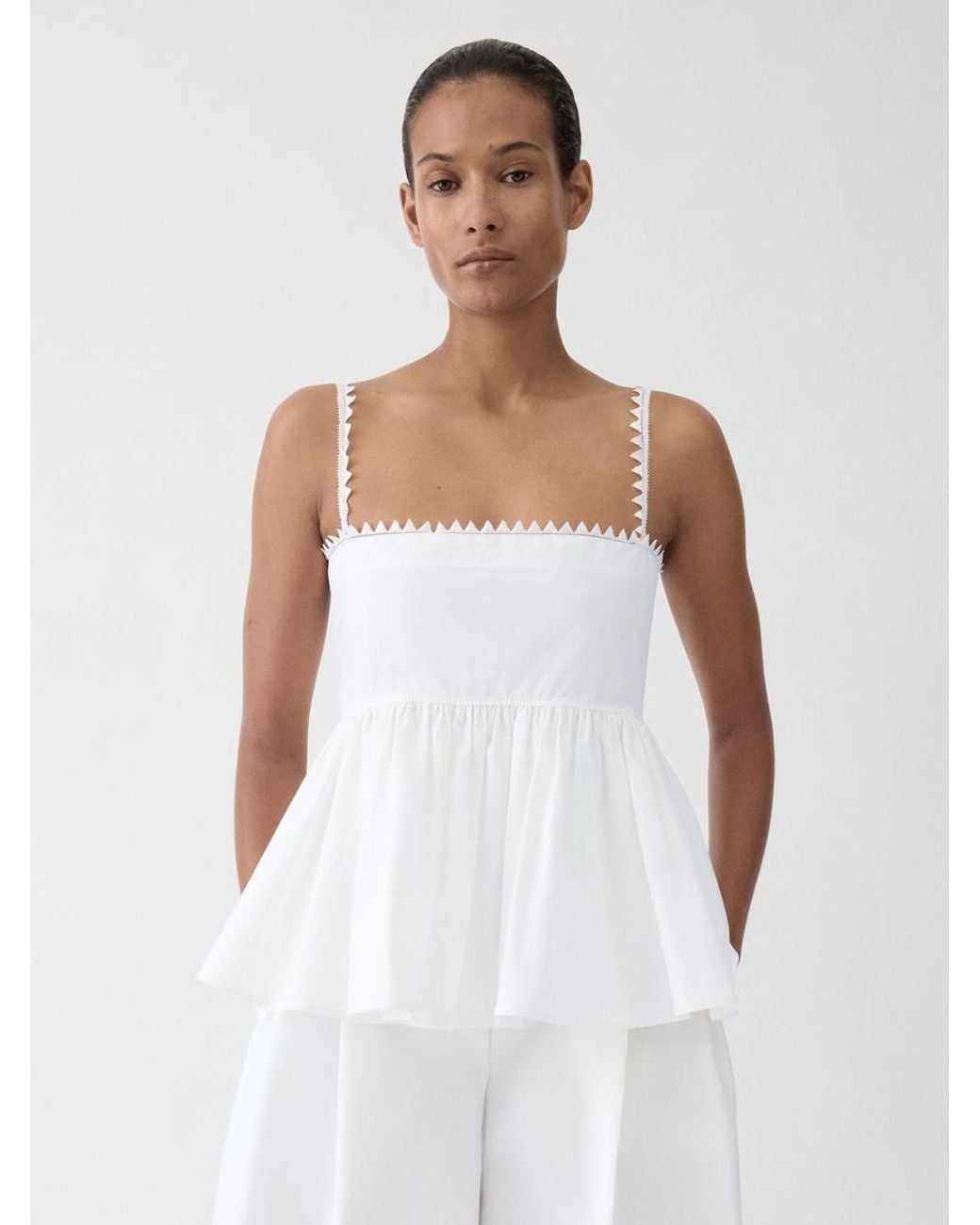 Jacquemus White The Traversin Top