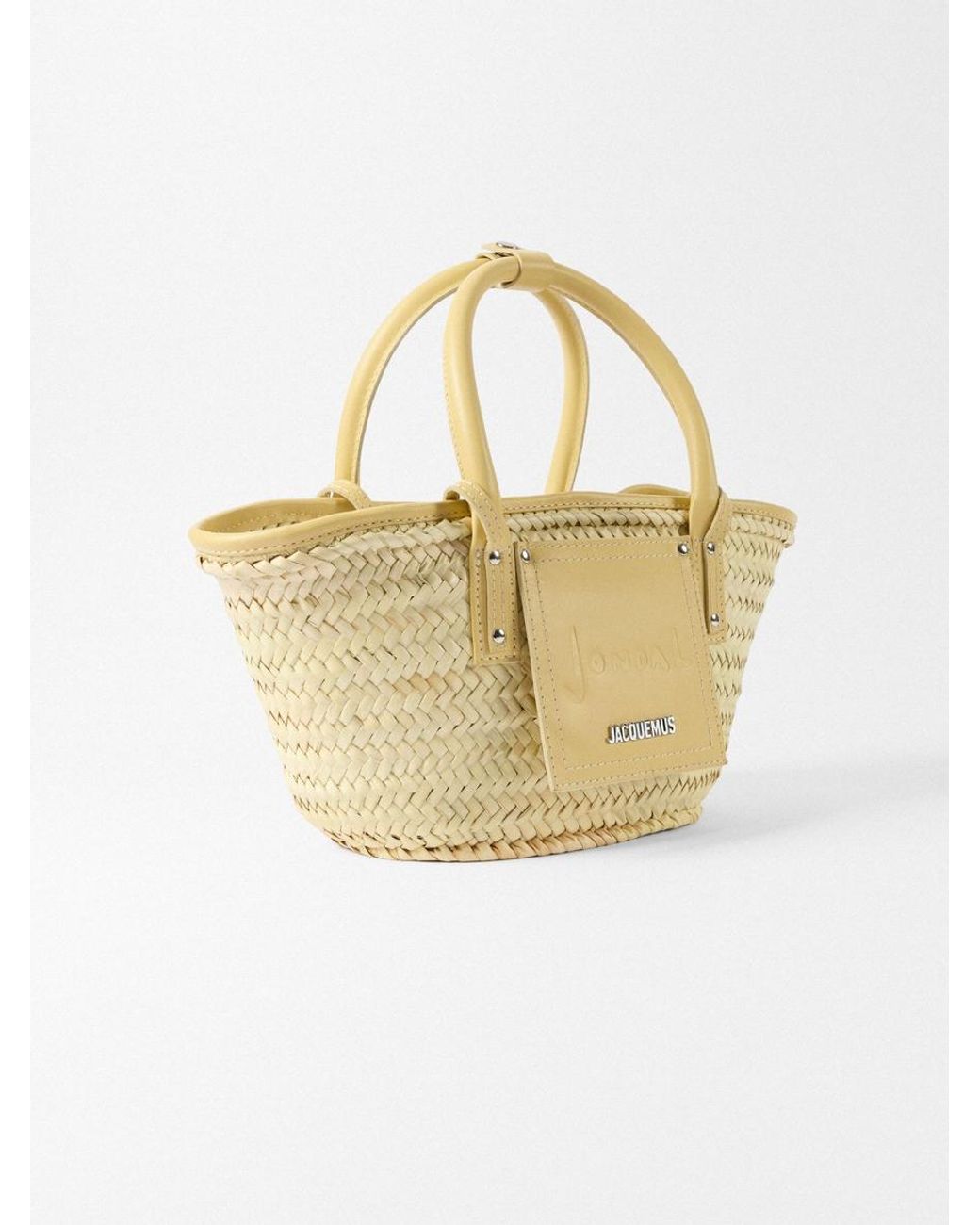 Jacquemus Metallic The Small Soli Basket