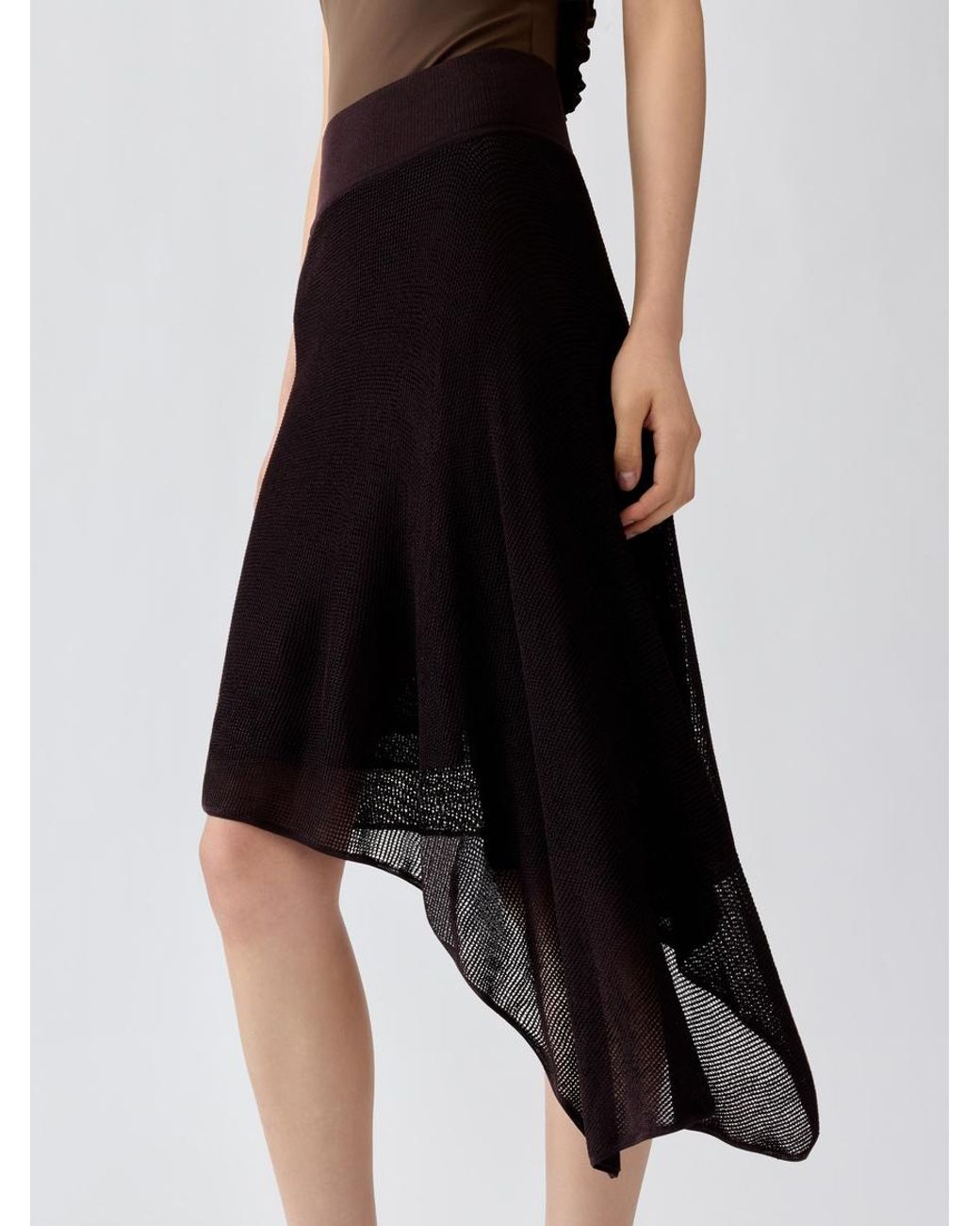 Jacquemus Red The Voile Skirt