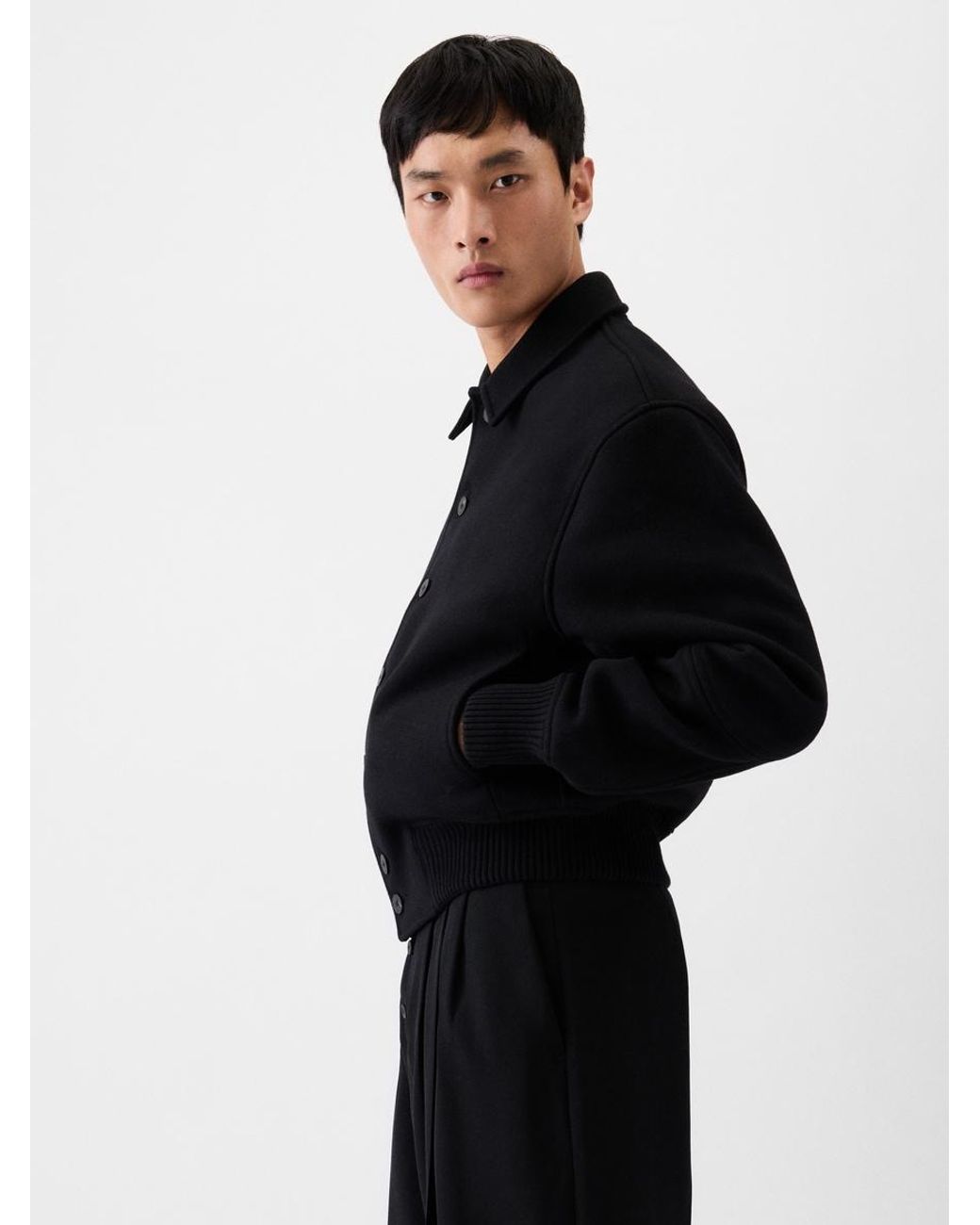 Jacquemus Blue The Feltro Bomber Jacket