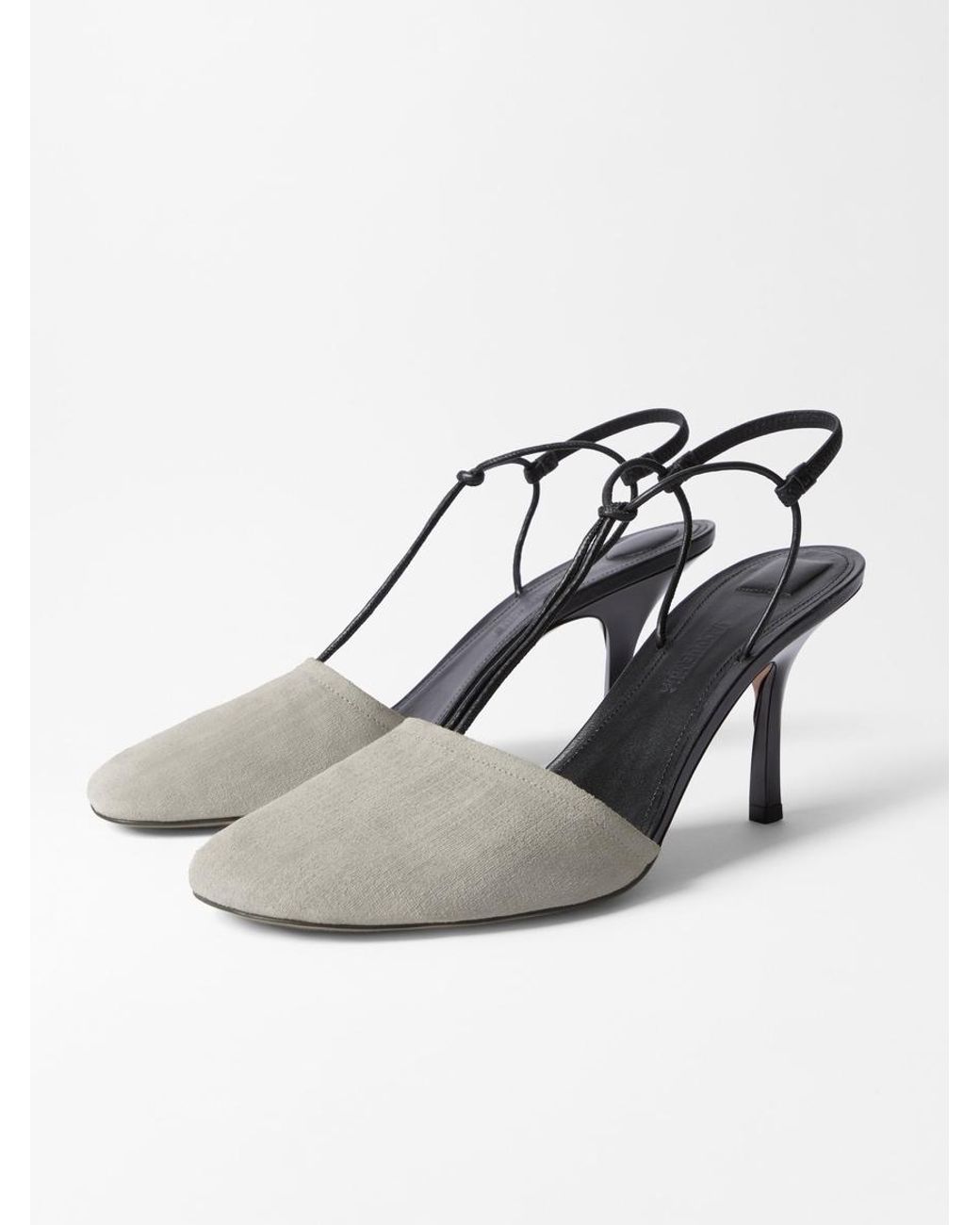 Jacquemus White Die Pina Sandalen