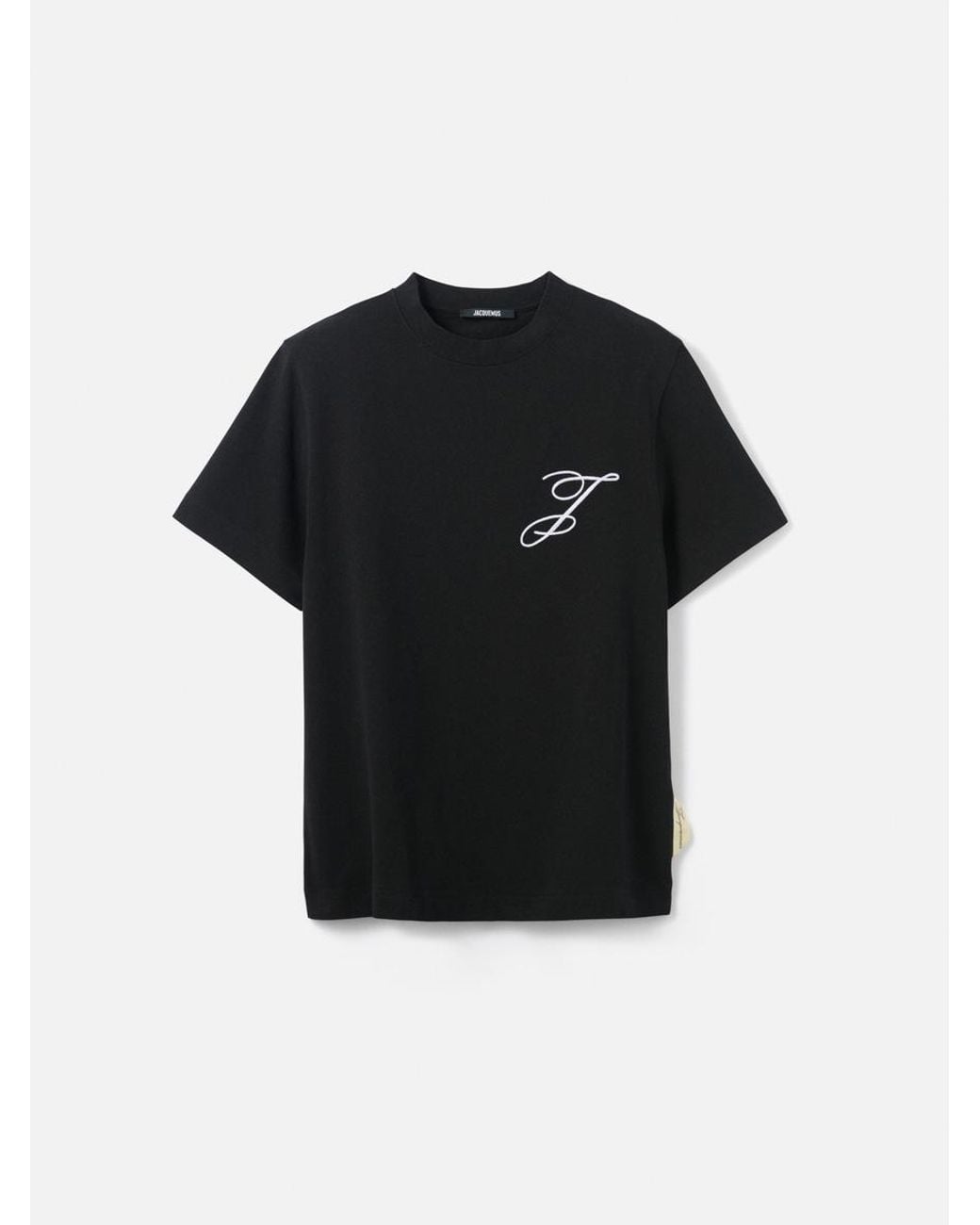 Jacquemus Black The Logo T-Shirt