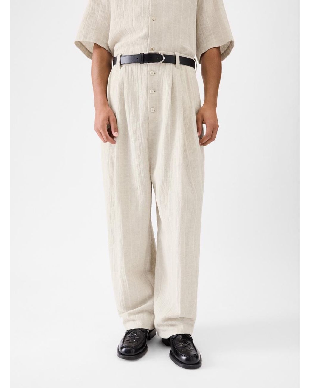 JACQUEMUS ベージュ 'The Fernando' スラックス jacquemus_medium_ssense_251553
