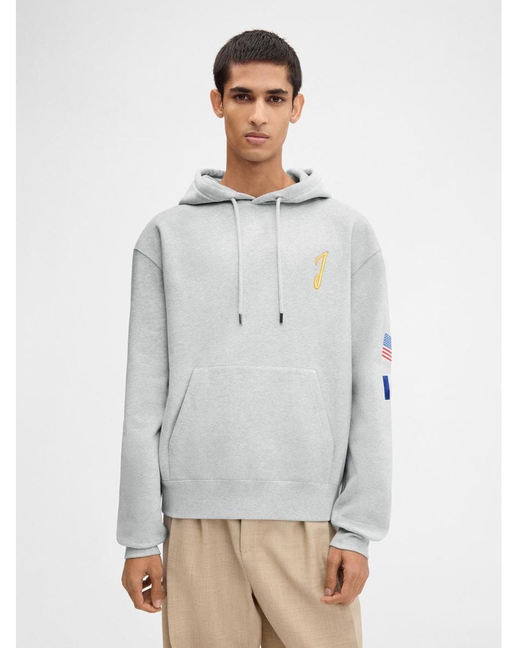 Jacquemus White The New York Hoodie