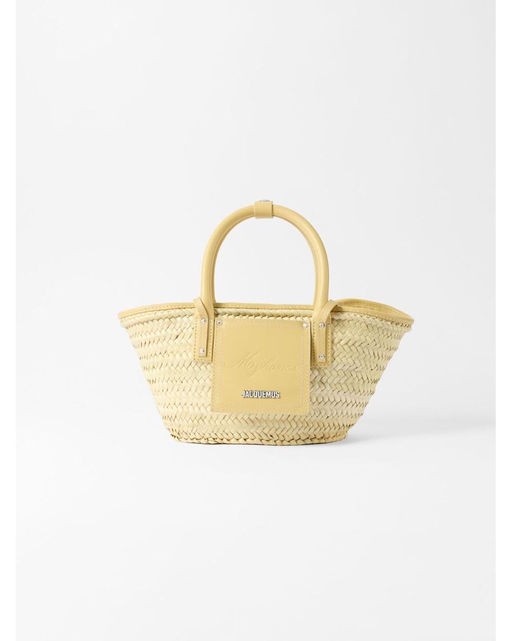 Jacquemus Metallic The Small Soli Basket