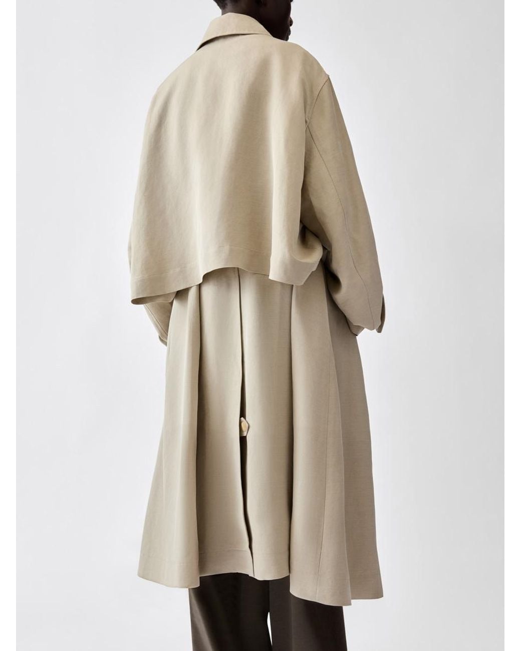 Jacquemus Natural The Cubano Trench Coat