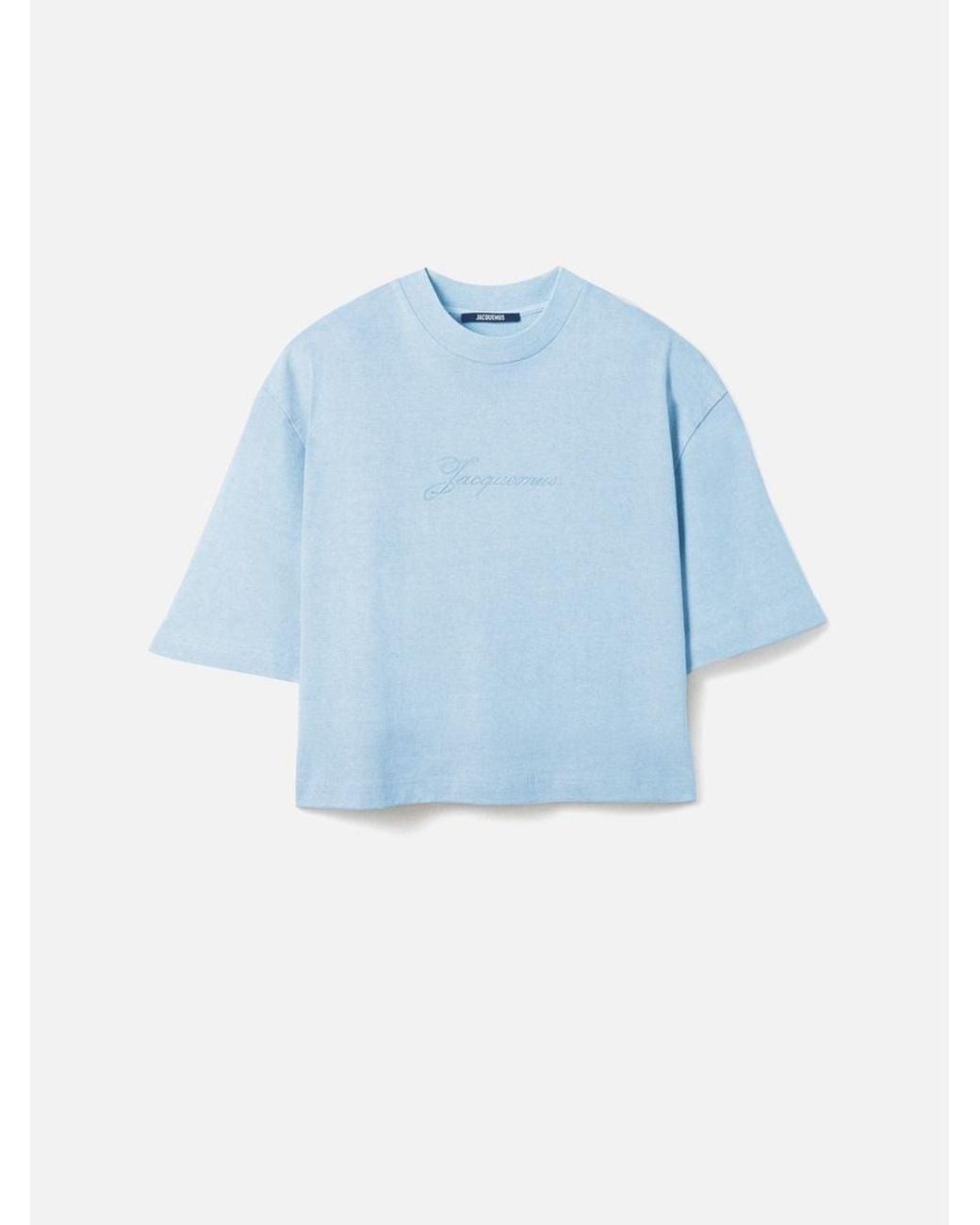 Jacquemus Blue The Pigfor Mento T-Shirt