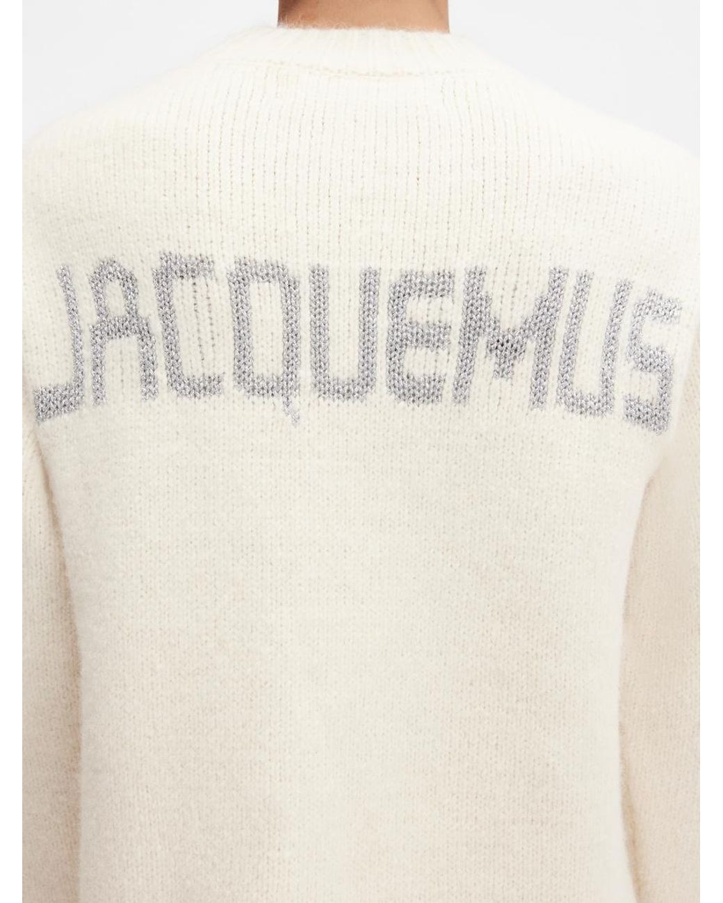 Jacquemus White The Pavane Knit