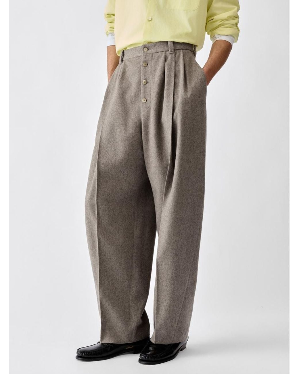 Jacquemus Natural The Fernando Pants