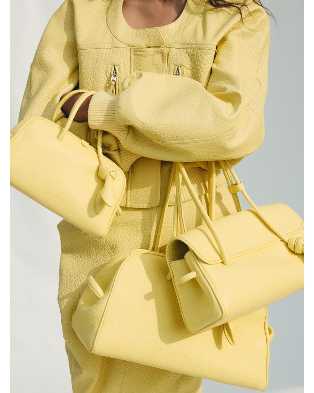 Jacquemus Metallic The Long Turismo