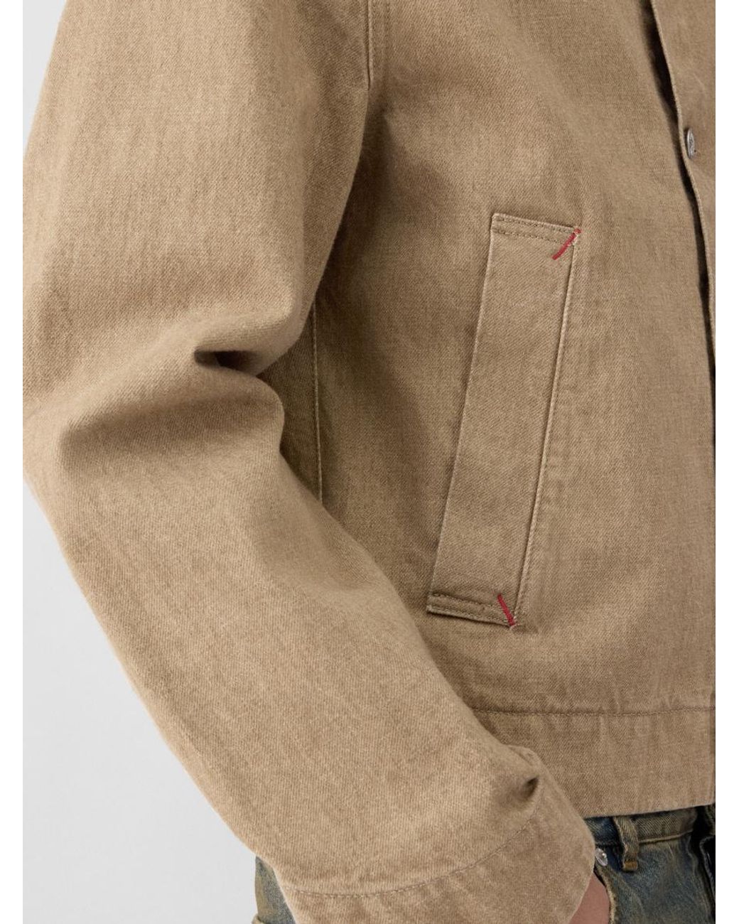 Jacquemus Natural The Mirada De-Nîmes Denim Jacket