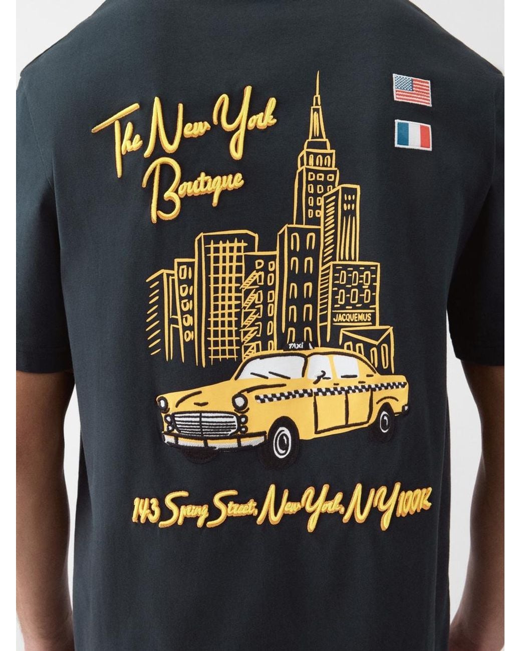 Jacquemus Blue The Nyc Cab T-Shirt for men