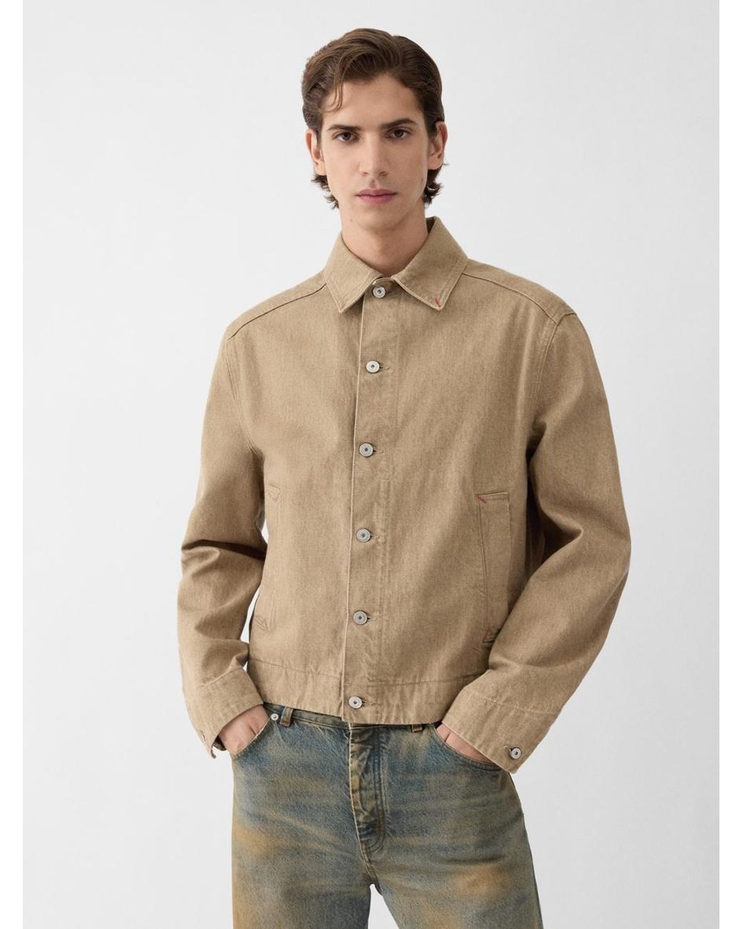 Jacquemus Natural The Mirada De-Nîmes Denim Jacket
