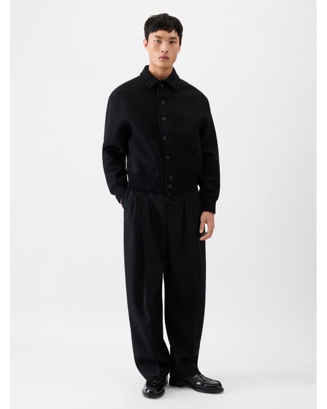 Jacquemus Blue The Feltro Bomber Jacket