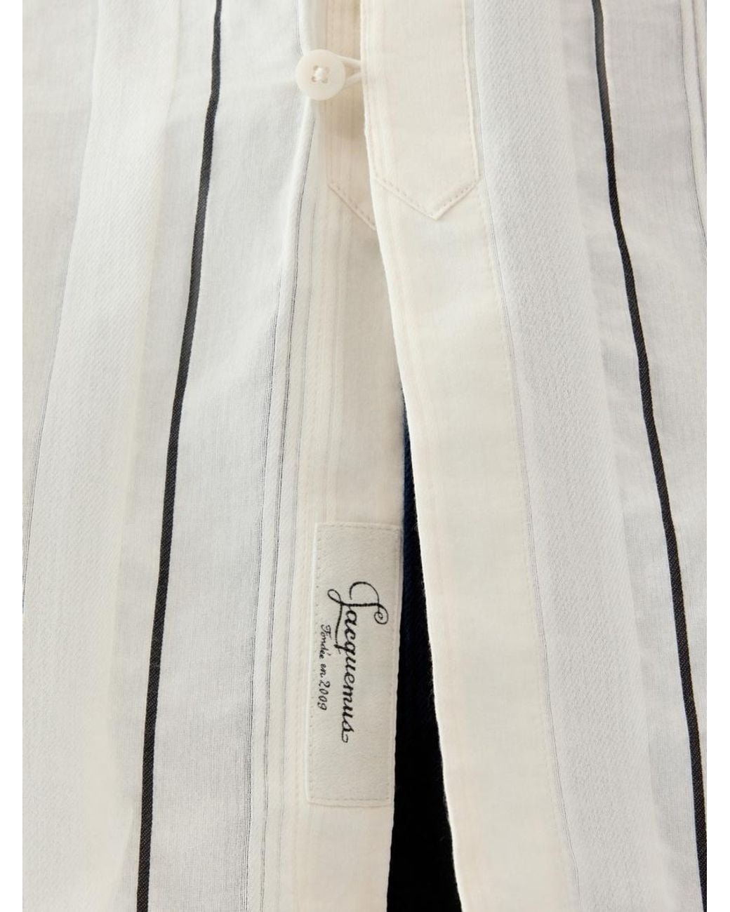 Jacquemus White The Venice Shirt for men