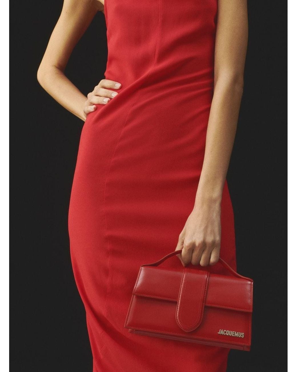 Jacquemus Red The Large Bambino