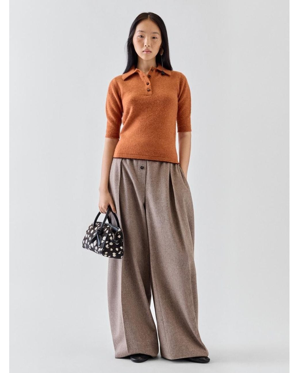 Jacquemus Pink Das Cachemire Polohemd