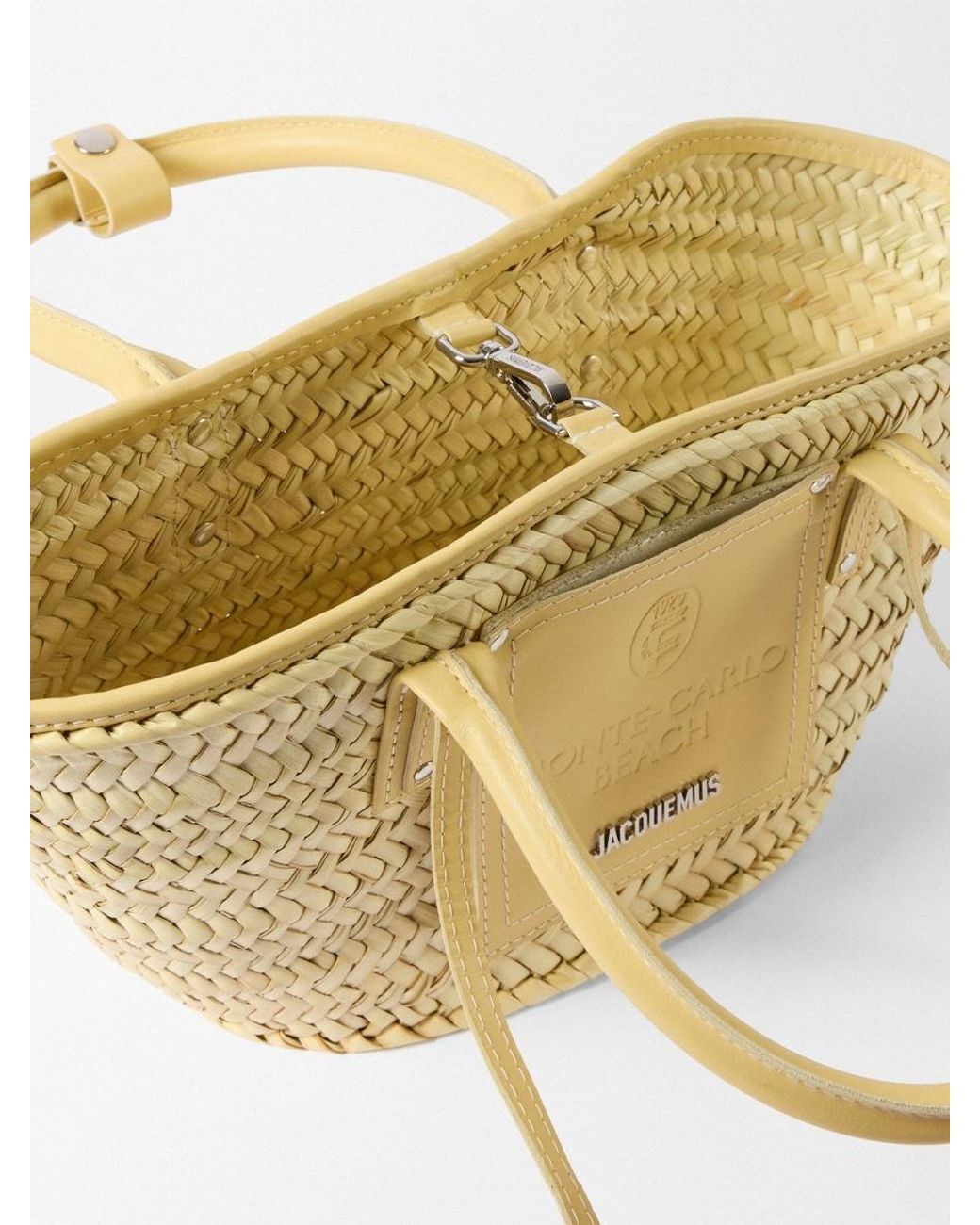 Jacquemus Metallic The Small Soli Basket