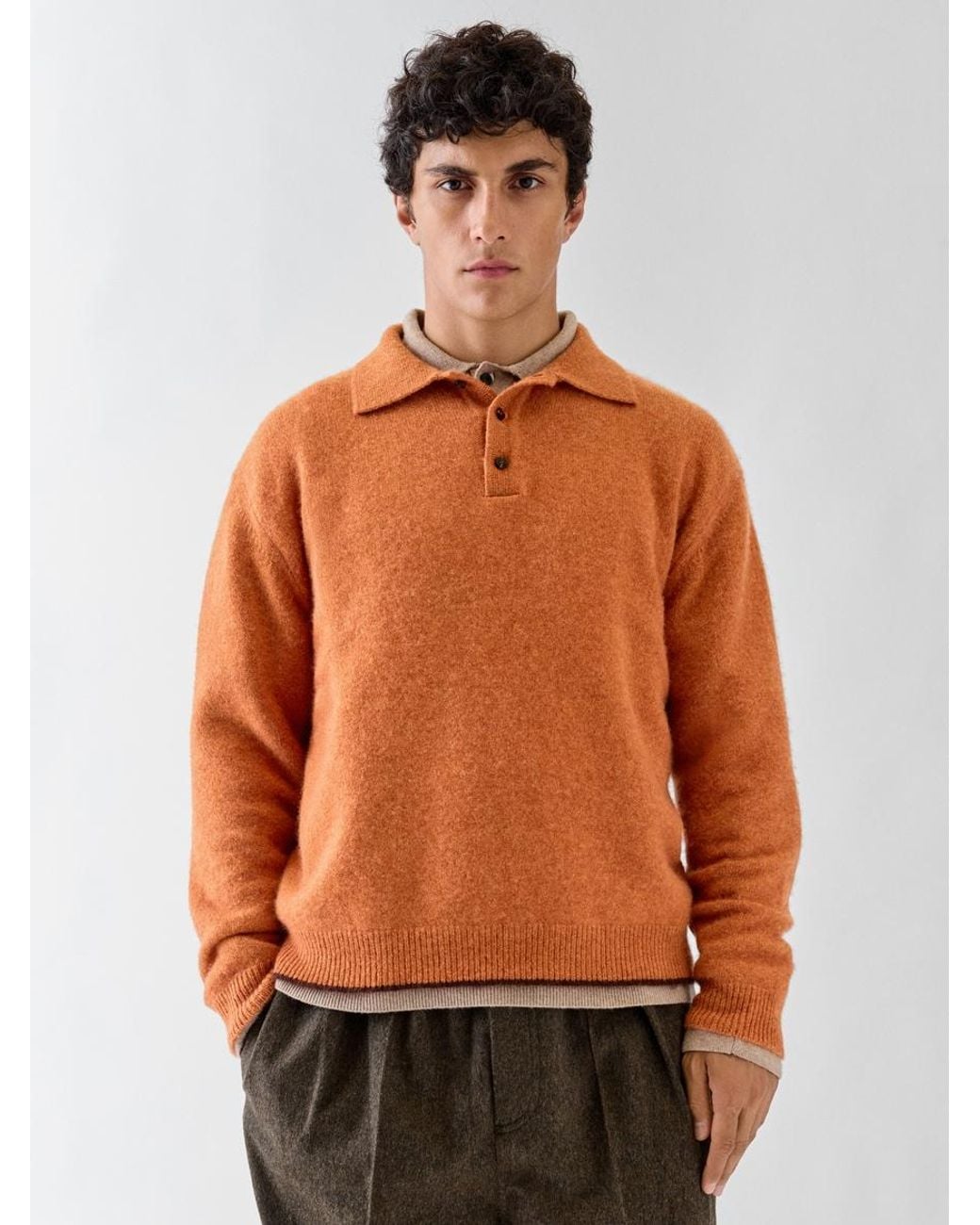 Jacquemus White The Cachemire Polo Shirt