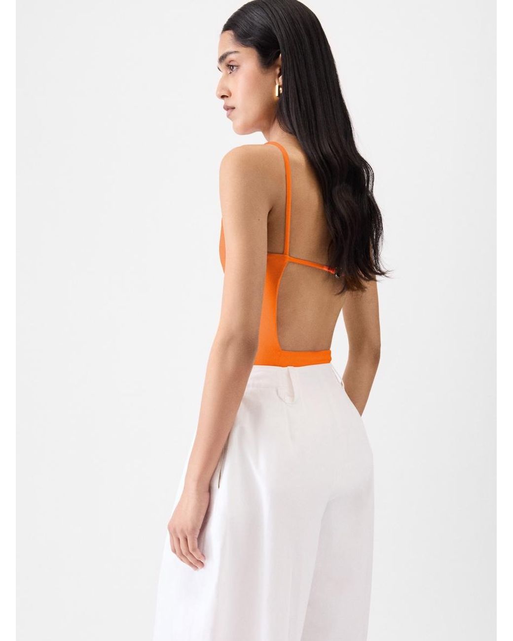 Jacquemus White The Sole Swimsuit
